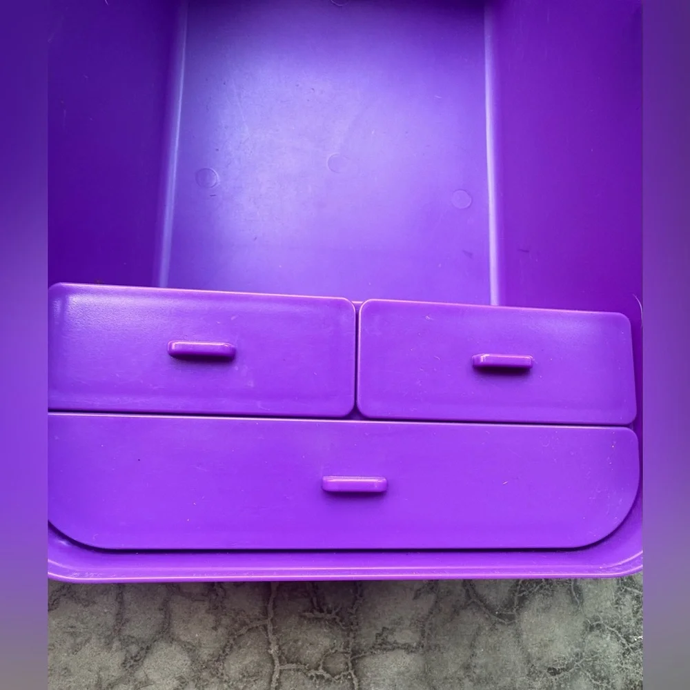 My Life American Girl Doll 14" Purple Locker 2014 - Picture 7 of 11